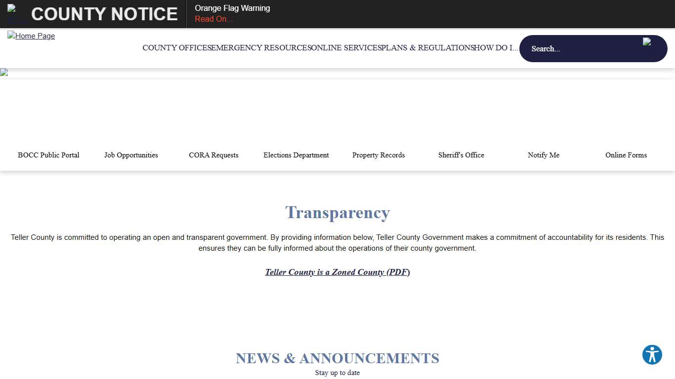 Teller County, CO Official Website